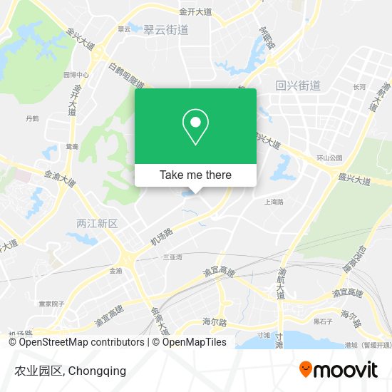 农业园区 map