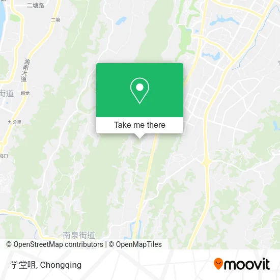 学堂咀 map