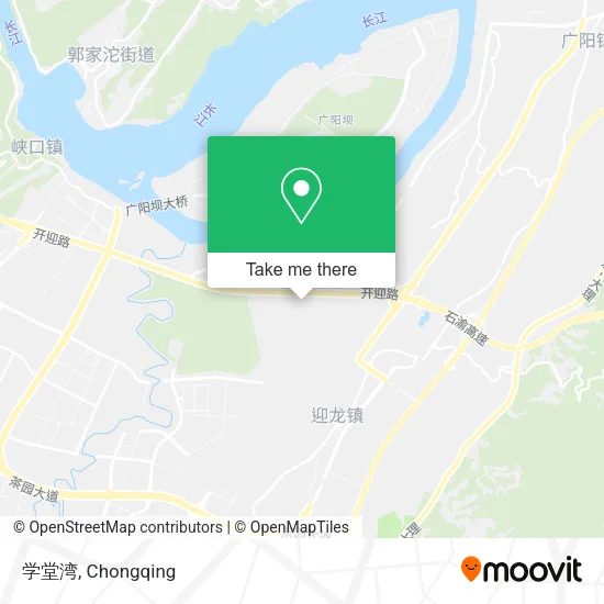 学堂湾 map