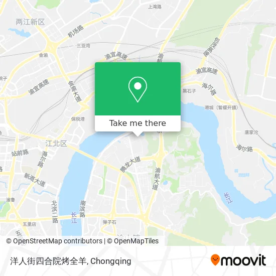 洋人街四合院烤全羊 map