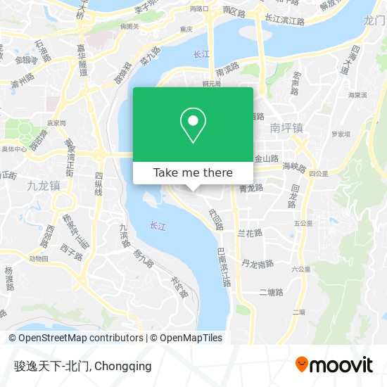 骏逸天下-北门 map