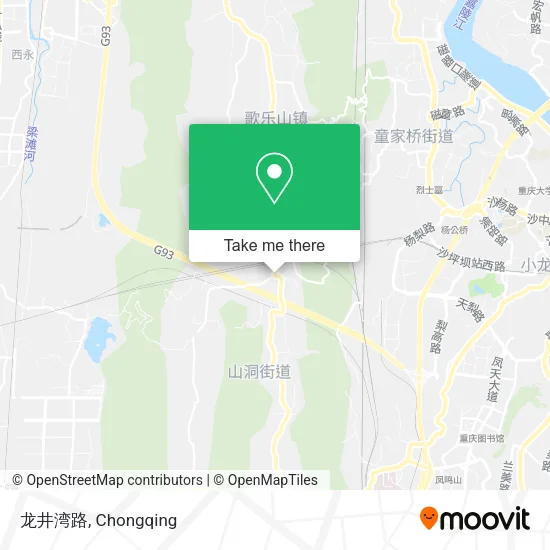 龙井湾路 map