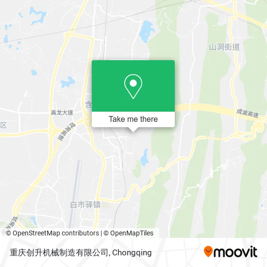 重庆创升机械制造有限公司 map