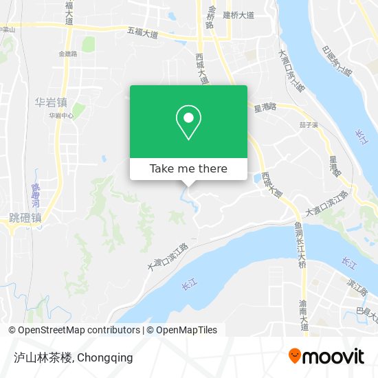 泸山林茶楼 map