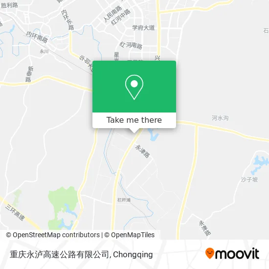 重庆永泸高速公路有限公司 map