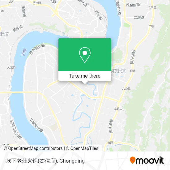 坎下老灶火锅(杰信店) map