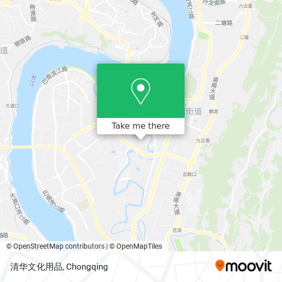清华文化用品 map