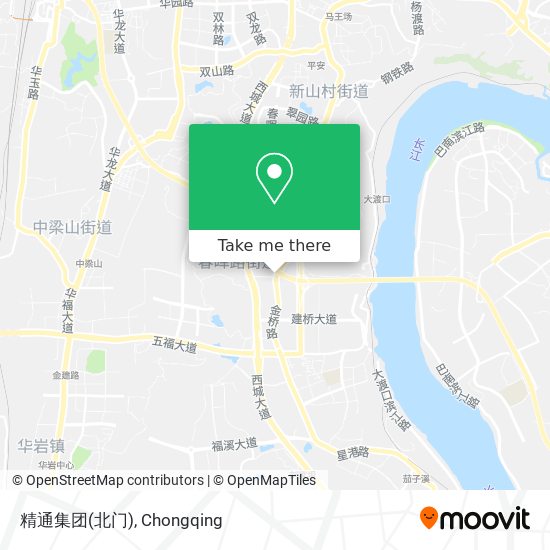 精通集团(北门) map