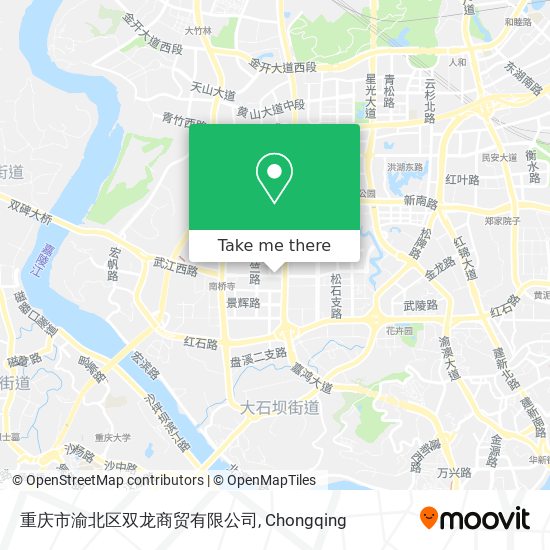 重庆市渝北区双龙商贸有限公司 map