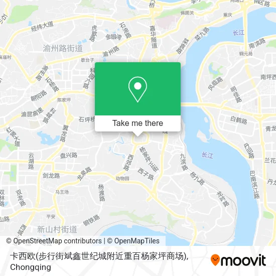 卡西欧(步行街斌鑫世纪城附近重百杨家坪商场) map