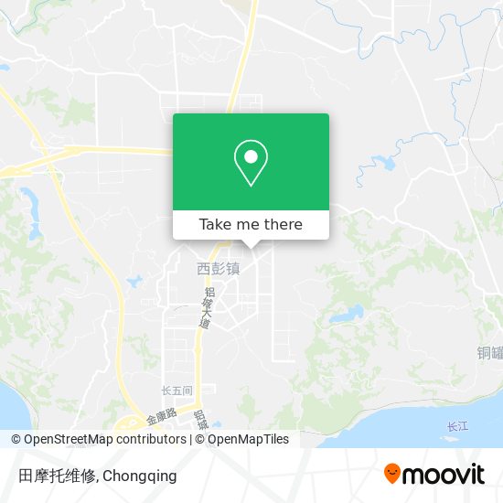 田摩托维修 map