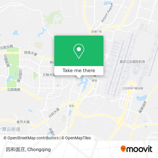 四和面庄 map