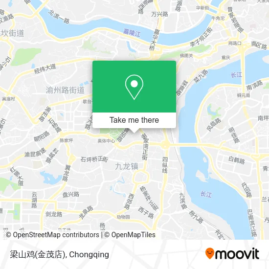 梁山鸡(金茂店) map