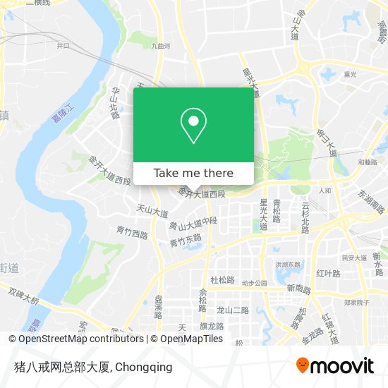 猪八戒网总部大厦 map