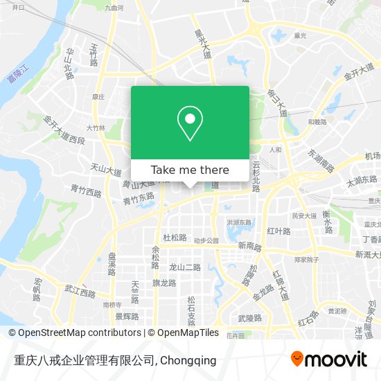 重庆八戒企业管理有限公司 map