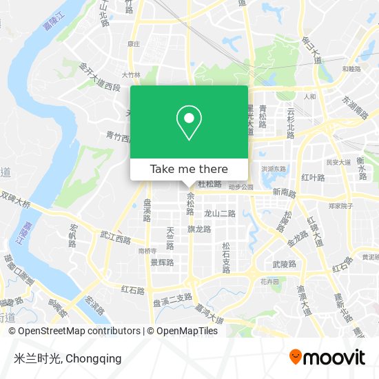 米兰时光 map