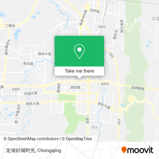 龙湖好城时光 map