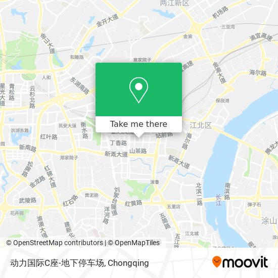 动力国际C座-地下停车场 map