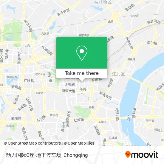 动力国际C座-地下停车场 map