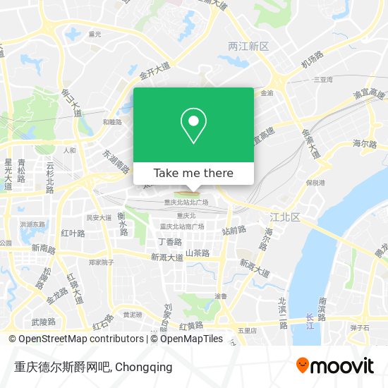 重庆德尔斯爵网吧 map