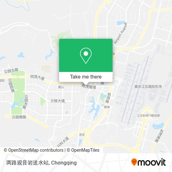 两路观音岩送水站 map