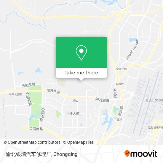 渝北银瑞汽车修理厂 map