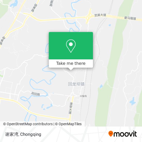 谢家湾 map