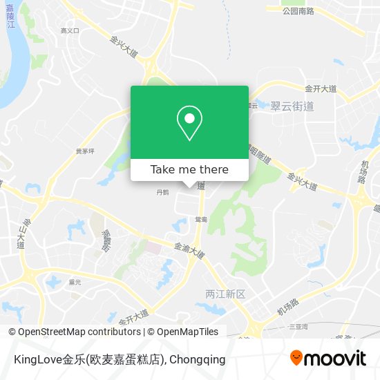 KingLove金乐(欧麦嘉蛋糕店) map