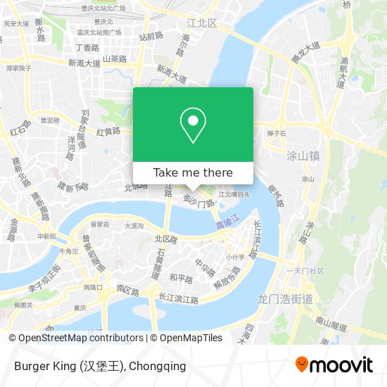 Burger King (汉堡王) map