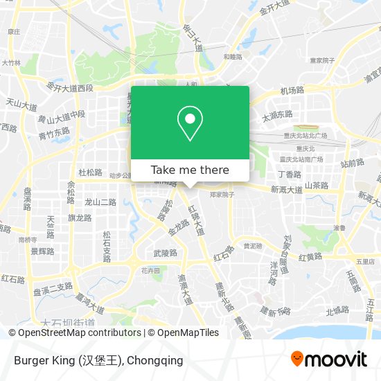 Burger King (汉堡王) map