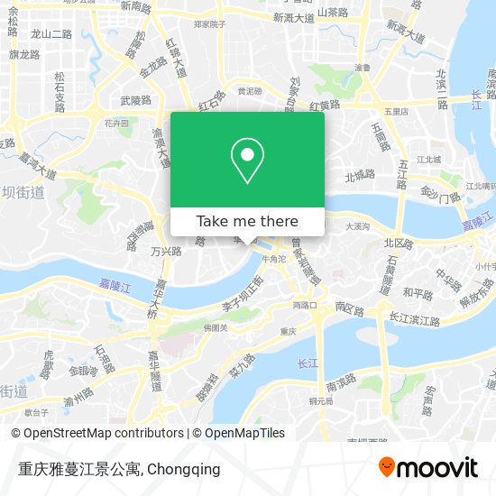 重庆雅蔓江景公寓 map
