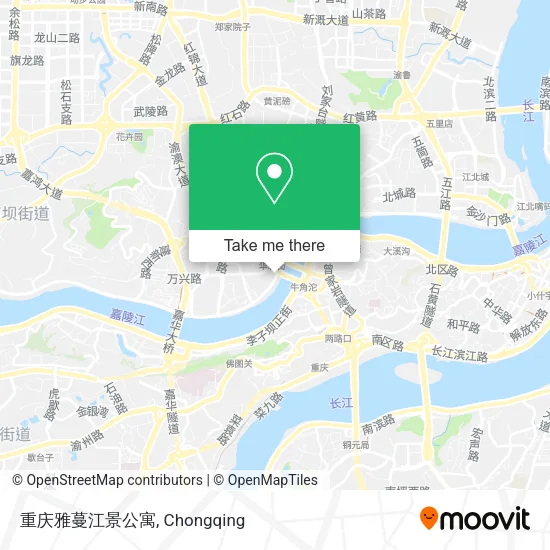 重庆雅蔓江景公寓 map