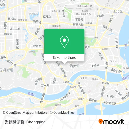 聚德缘茶楼 map