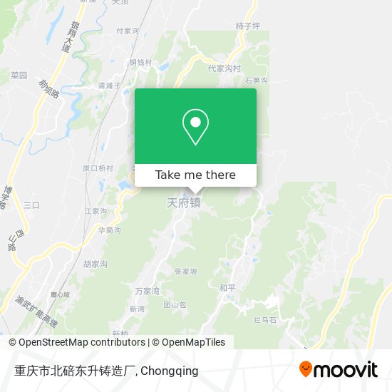 重庆市北碚东升铸造厂 map