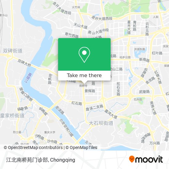 江北南桥苑门诊部 map