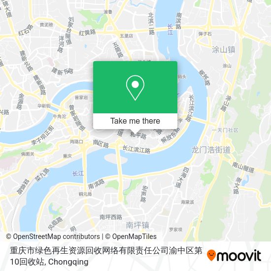 重庆市绿色再生资源回收网络有限责任公司渝中区第10回收站 map