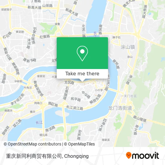 重庆新同利商贸有限公司 map