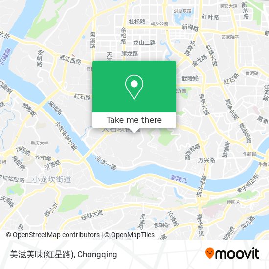 美滋美味(红星路) map