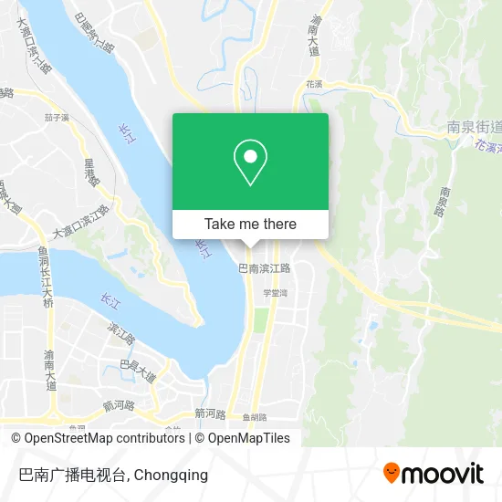 巴南广播电视台 map