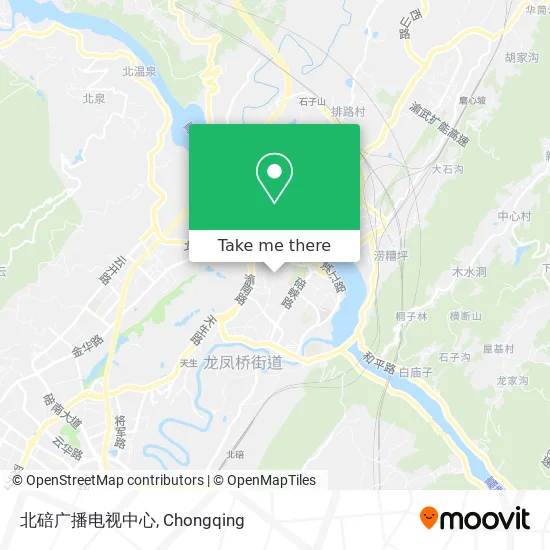 北碚广播电视中心 map