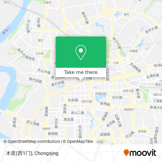 木星(西1门) map