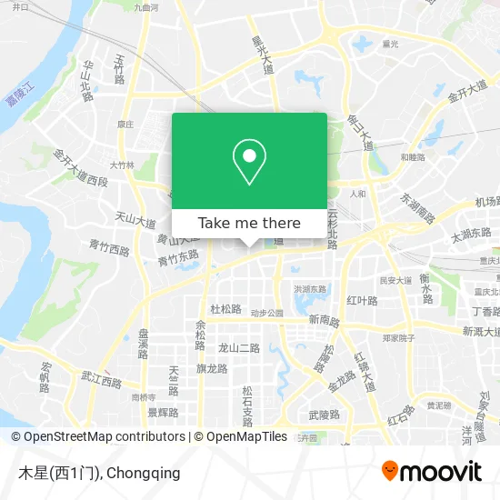 木星(西1门) map