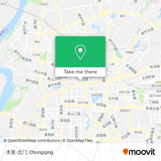 木星-北门 map