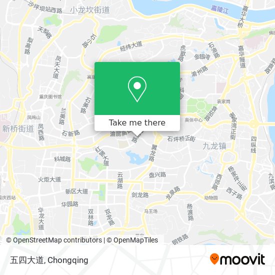 五四大道 map