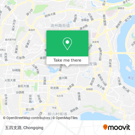 五四支路 map