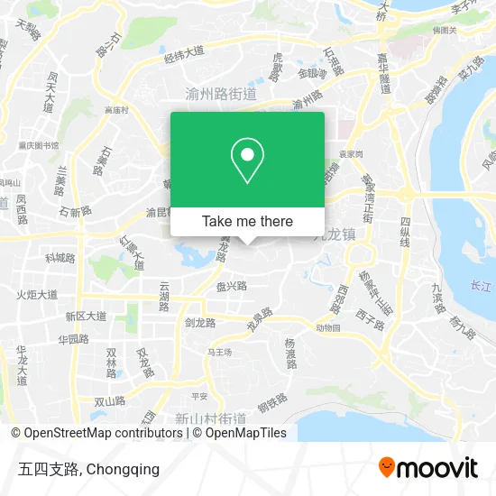 五四支路 map