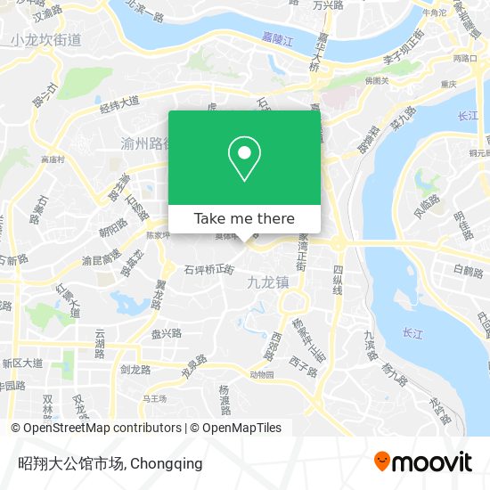 昭翔大公馆市场 map