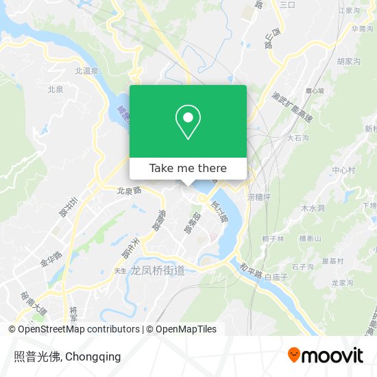 照普光佛 map
