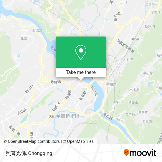 照普光佛 map