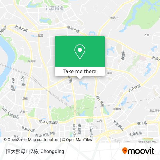 恒大照母山7栋 map